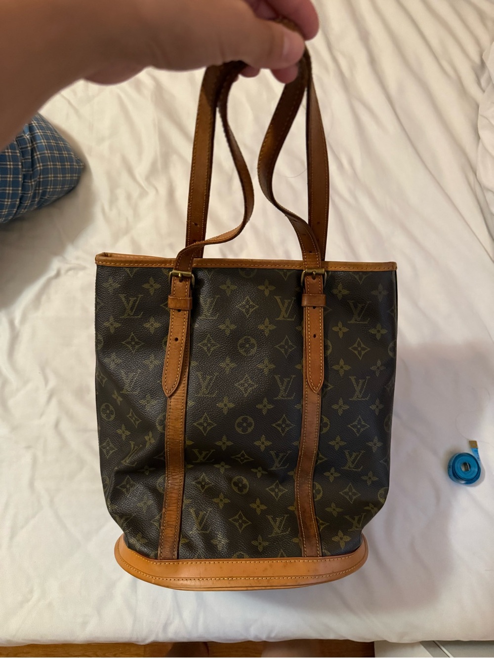 Vintage Louis Vuitton Monogram Canvas Bucket Tote
